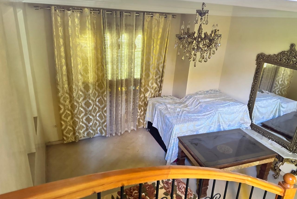 QUARTIER SHÉRIFIA – VILLA SEMI MEUBLE – BOULEVARD MOHAMED V