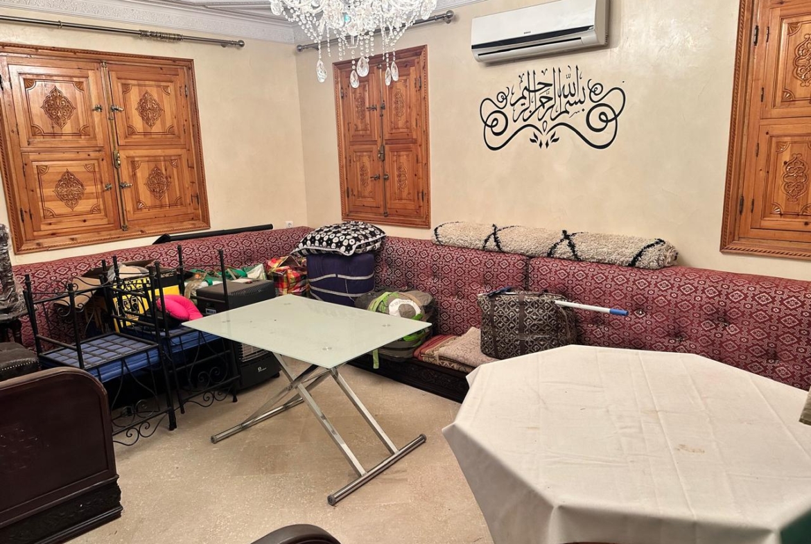 QUARTIER SHÉRIFIA – VILLA SEMI MEUBLE – BOULEVARD MOHAMED V