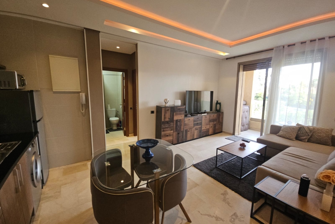 PRESTIGIA ARGAN – STUDIO MEUBLE AVEC TERRASSE