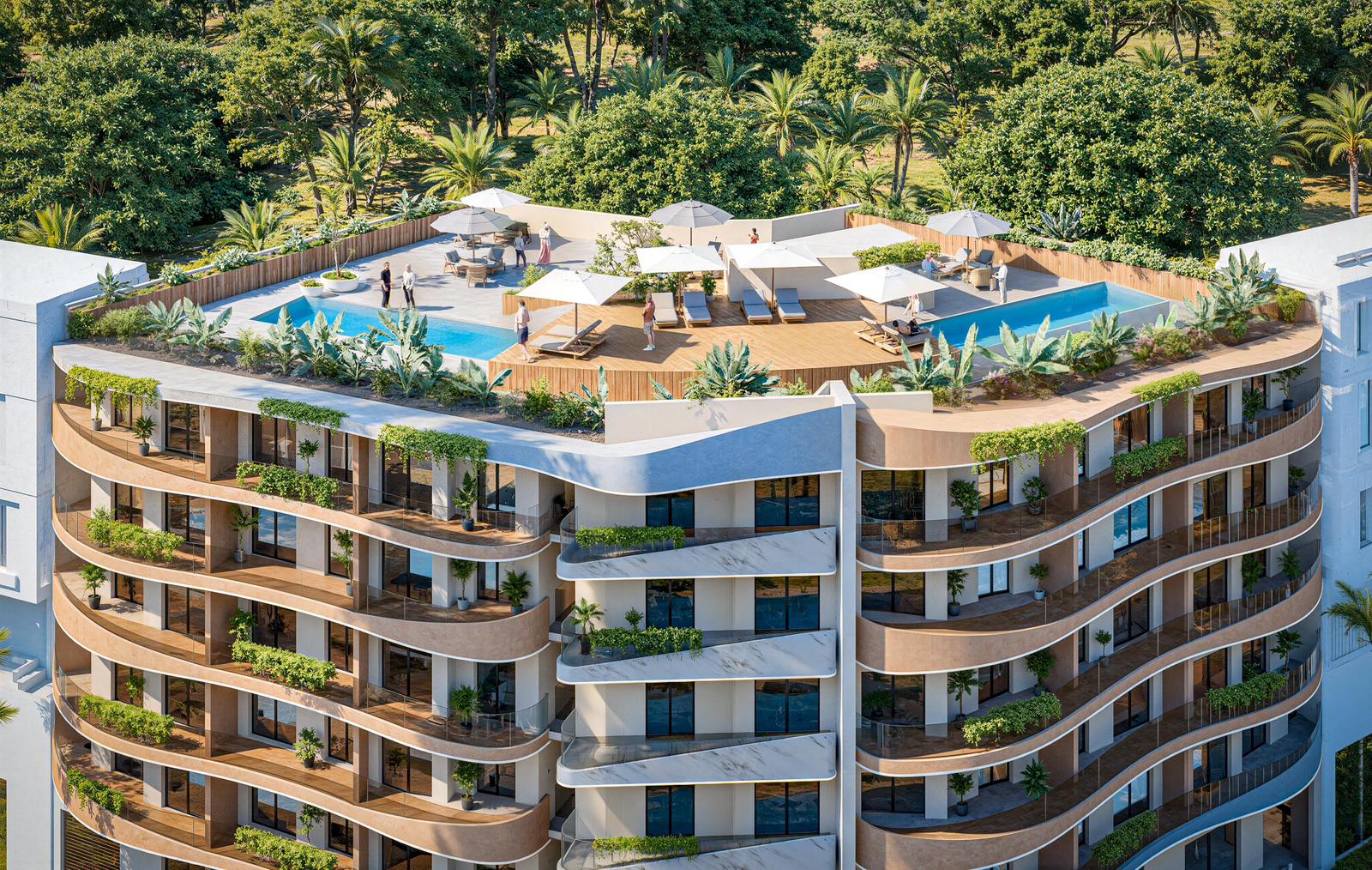 DA VINCI – APPARTEMENTS NEUFS – RES PISCINE – LIV 2028
