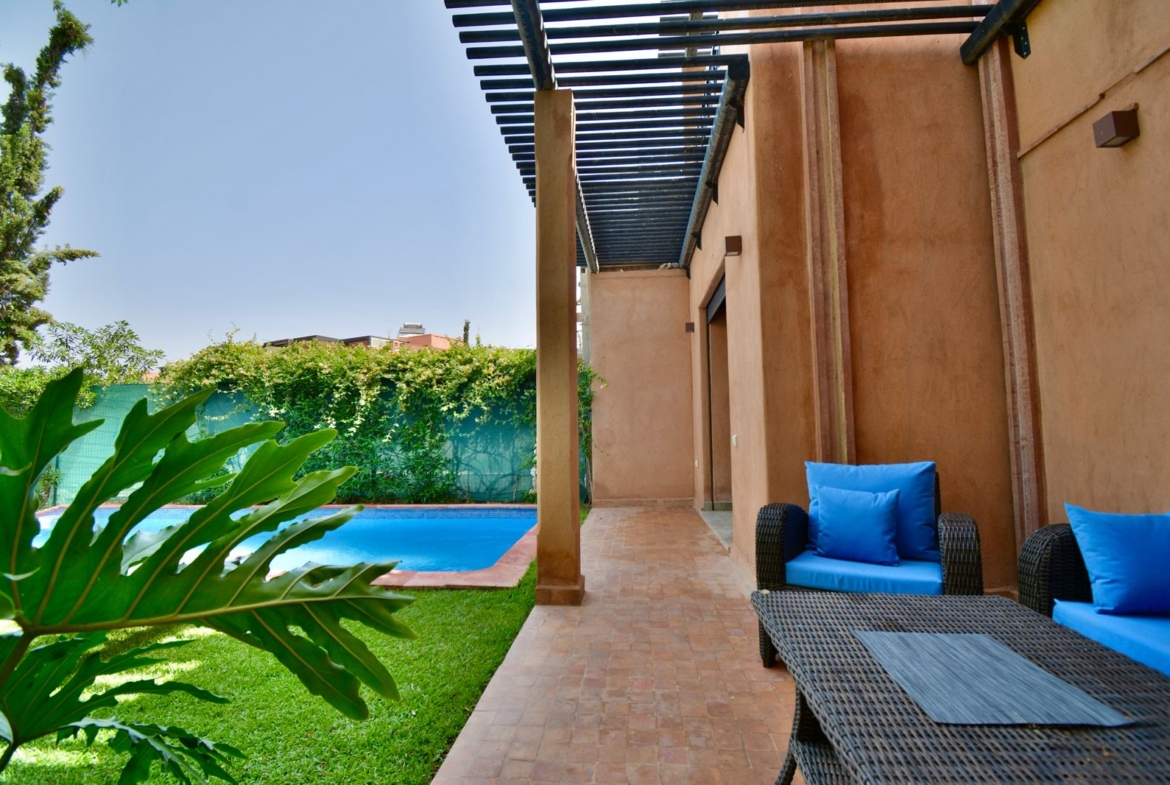 Villa meublée de prestige à la Résidence Waki – 3 chambres, cadre d’exception