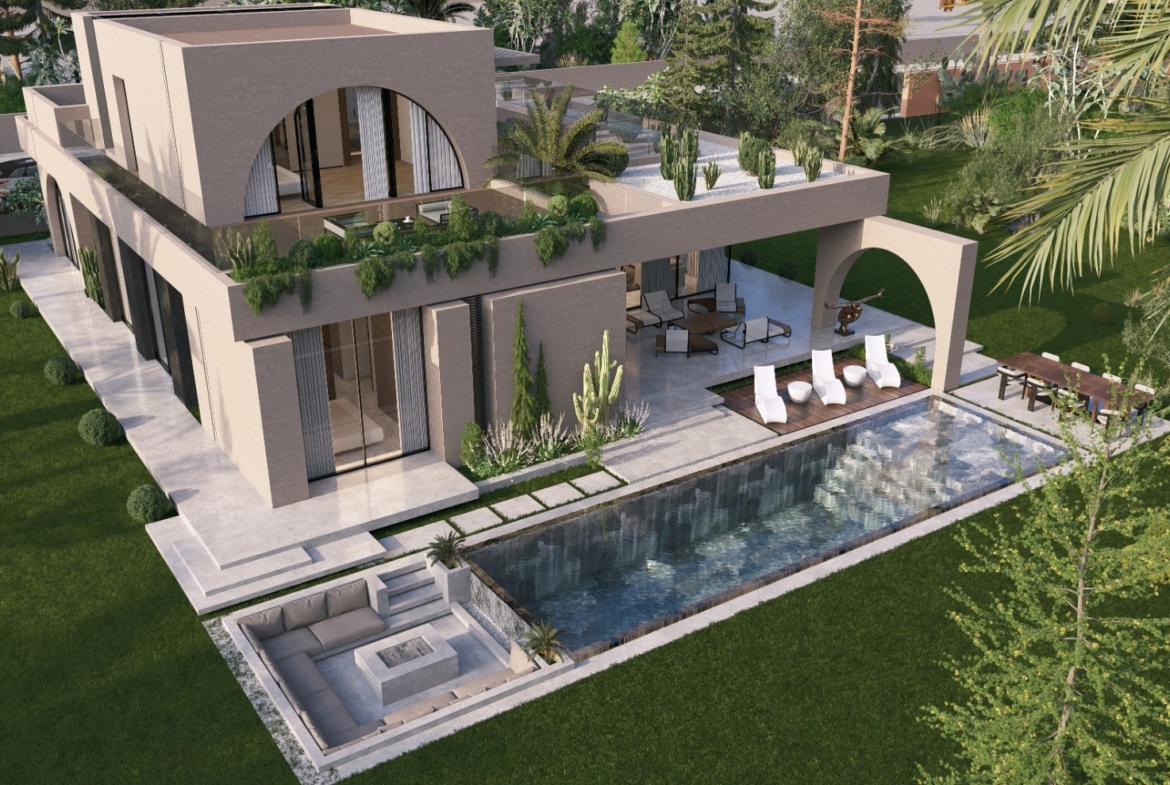 Villas Haut Standing en Projet Autorisé – Opportunité Rare Off Market