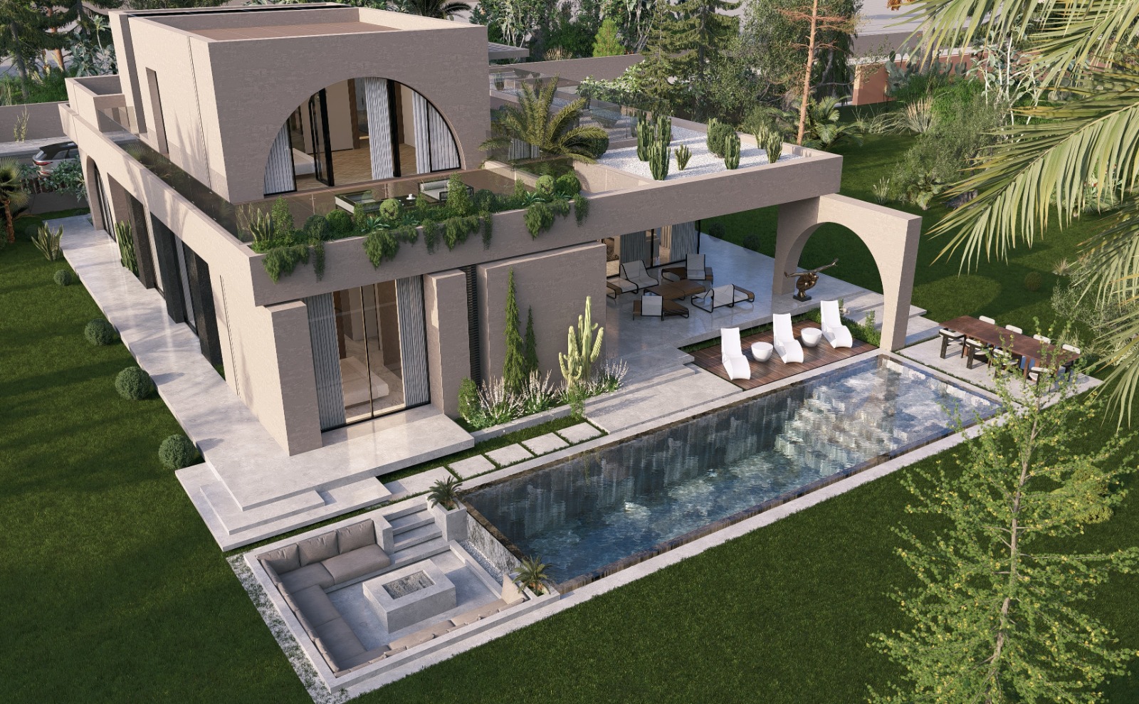 Villas Haut Standing en Projet Autorisé – Opportunité Rare Off Market