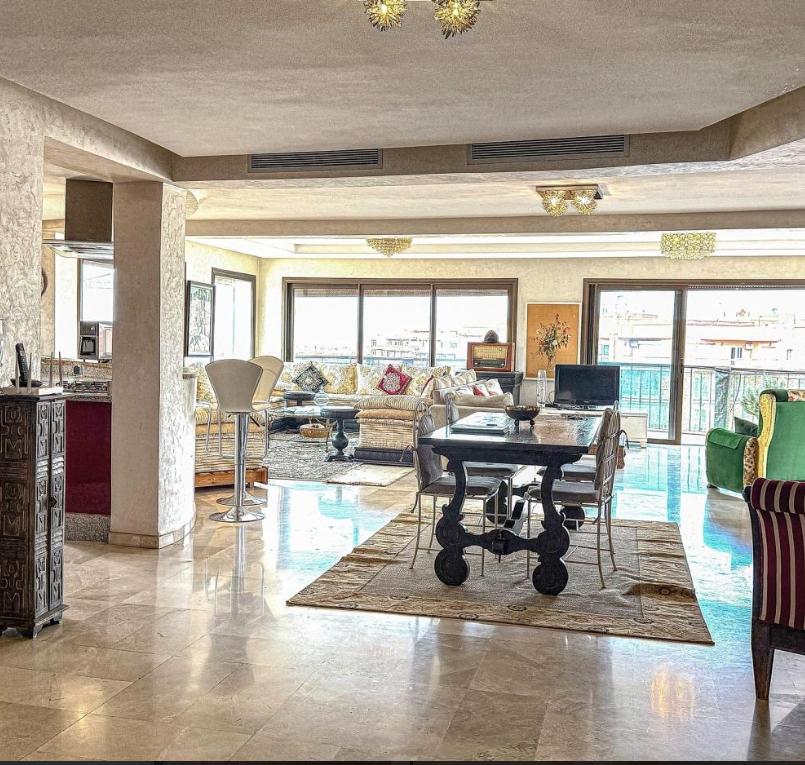 Appart 3 chambres haut standing GUELIZ