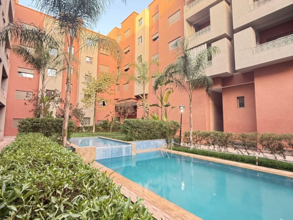 Appartement meublé Résidence piscine Rte de Casa –