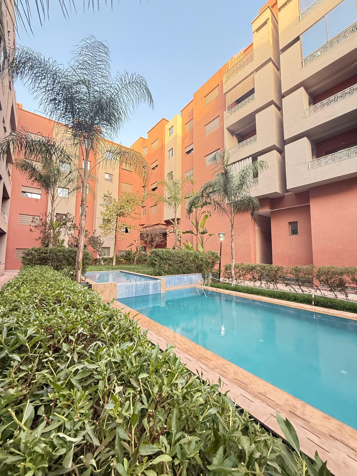 Appartement meublé Résidence piscine Rte de Casa –