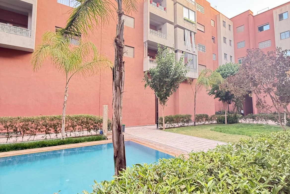 Appartement meublé Résidence piscine Rte de Casa –