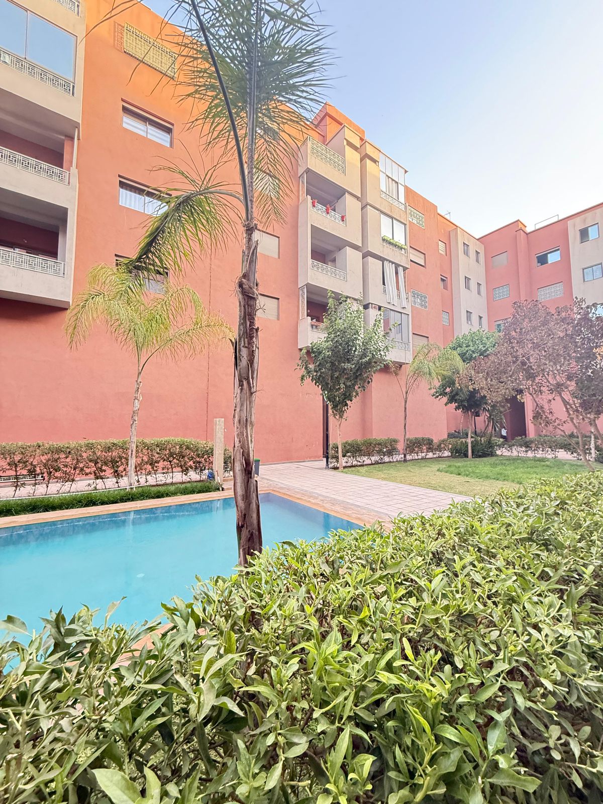 Appartement meublé Résidence piscine Rte de Casa –
