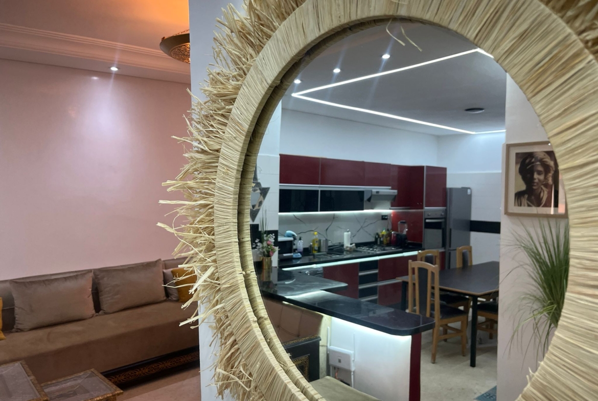 Superbe Appart Meublé avec Piscine – 109m²|Semlalia