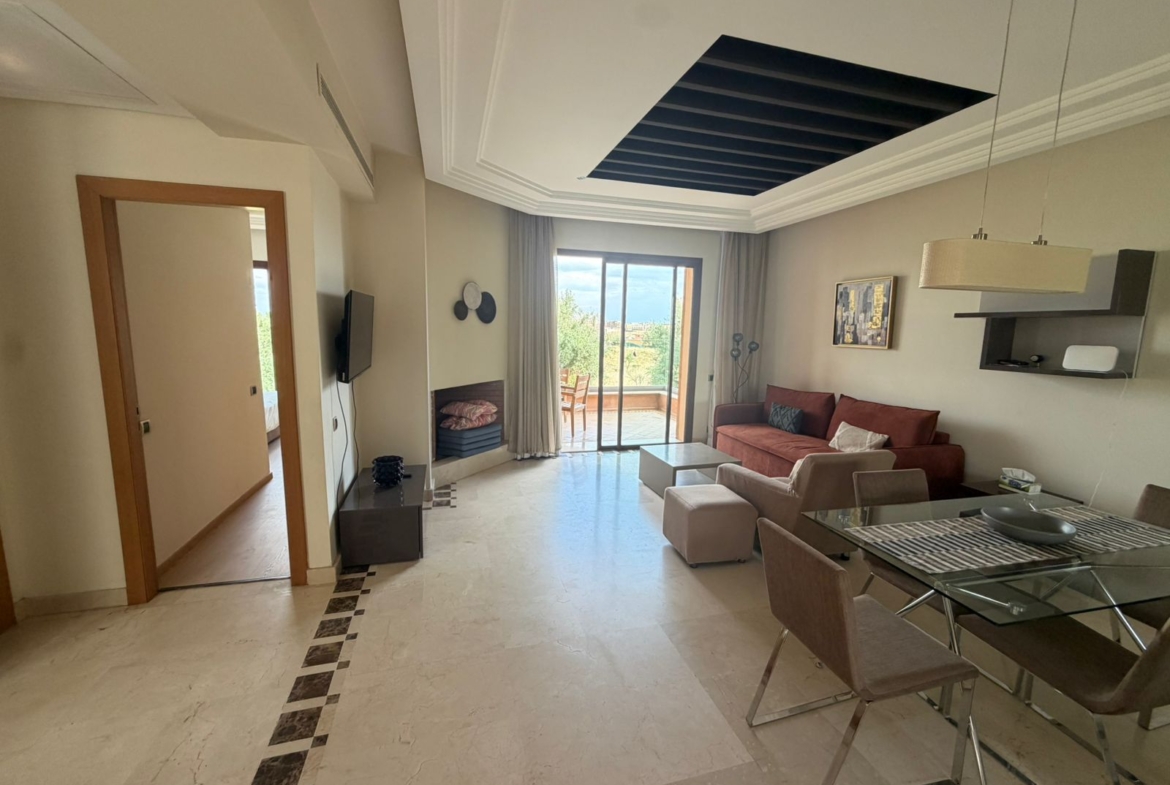 Superbe appart de 70 m² en résidence sécurisée avec piscine_ à coté stade Rte de casa
