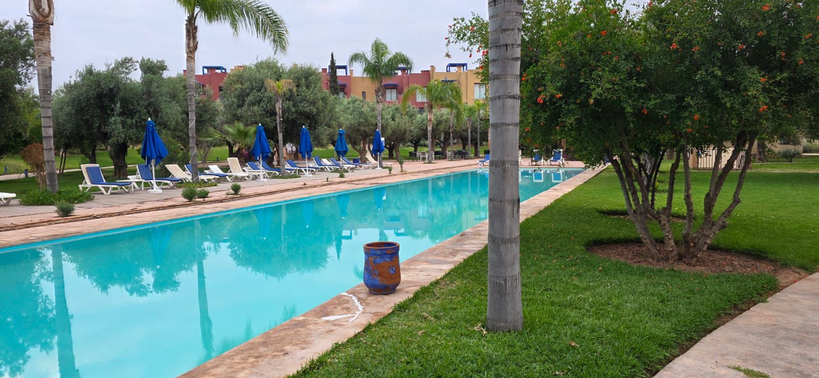 Superbe appart de 70 m² en résidence sécurisée avec piscine_ à coté stade Rte de casa
