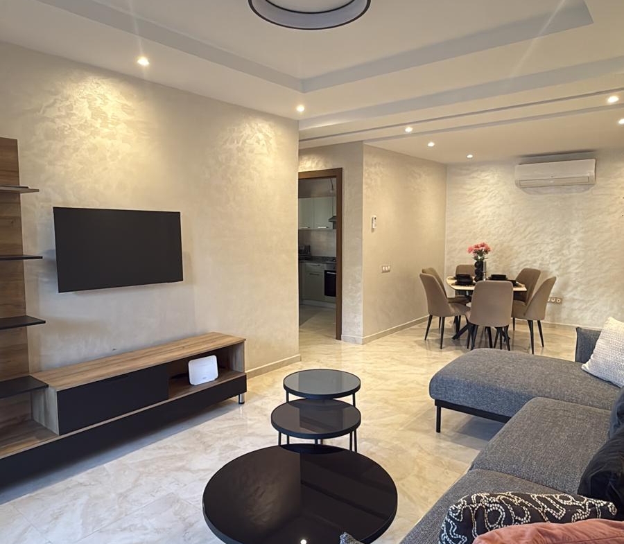 Magnifique appartement RDC avec terrasses à louer – Route d’Ourika