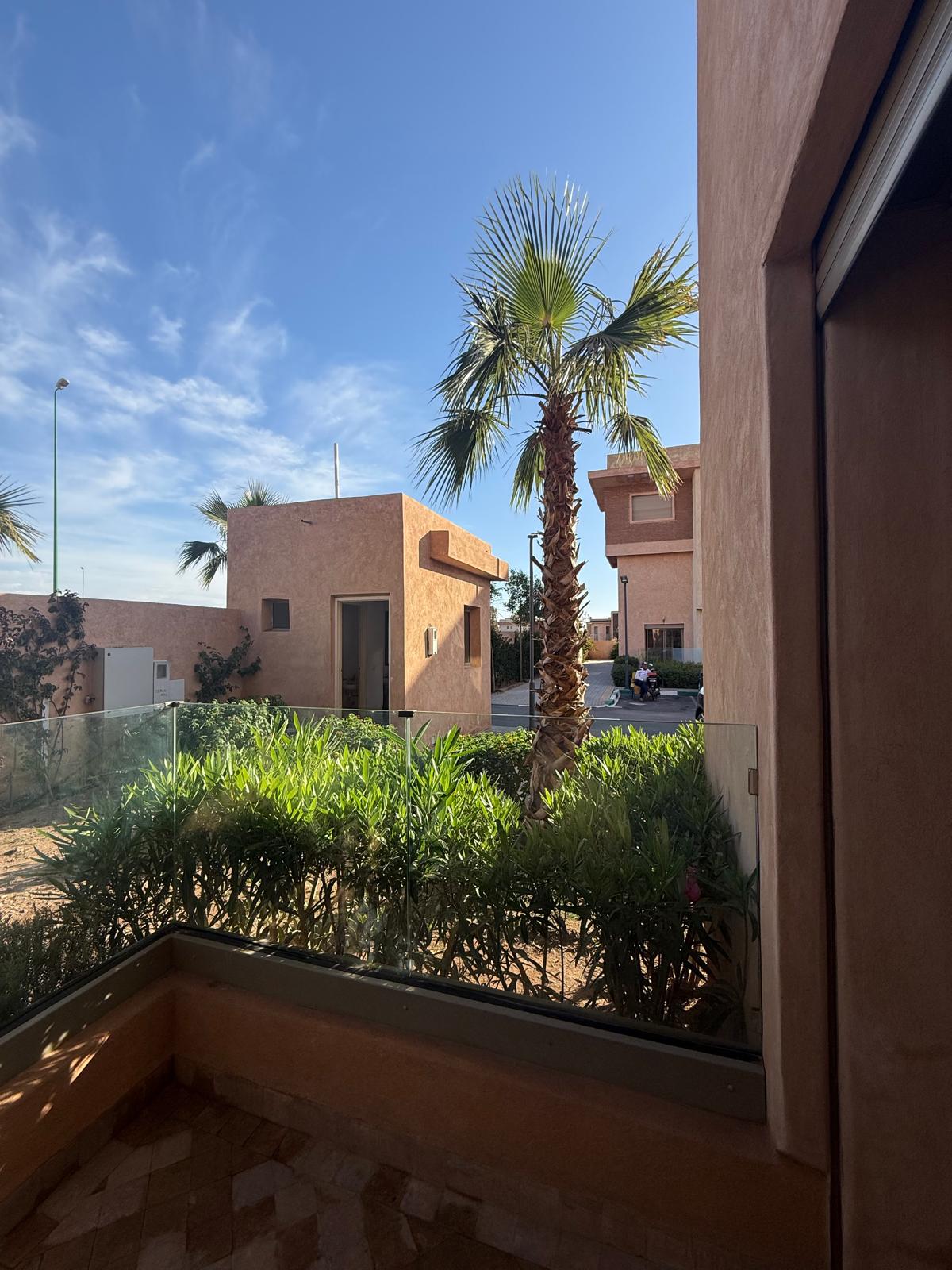 Magnifique appartement RDC avec terrasses à louer – Route d’Ourika