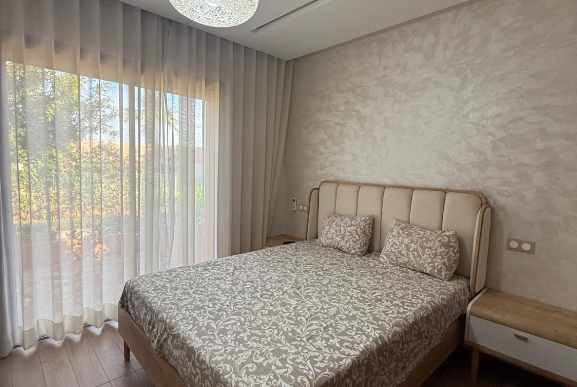 Magnifique appartement RDC avec terrasses à louer – Route d’Ourika