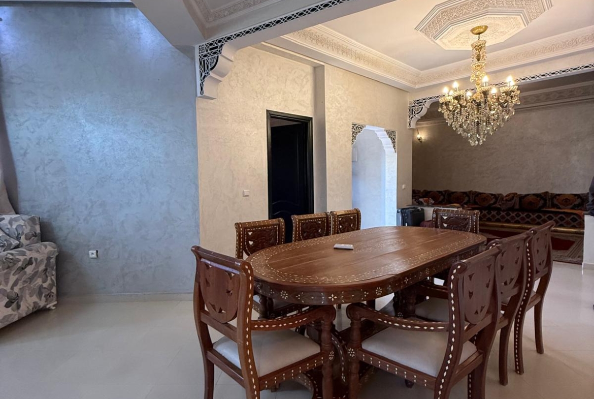 Villa Meublée avec Piscine à Louer à Targa – Résidence Privée – 6 Chambres