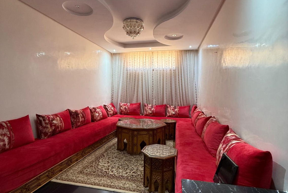 Villa Meublée avec Piscine à Louer à Targa – Résidence Privée – 6 Chambres