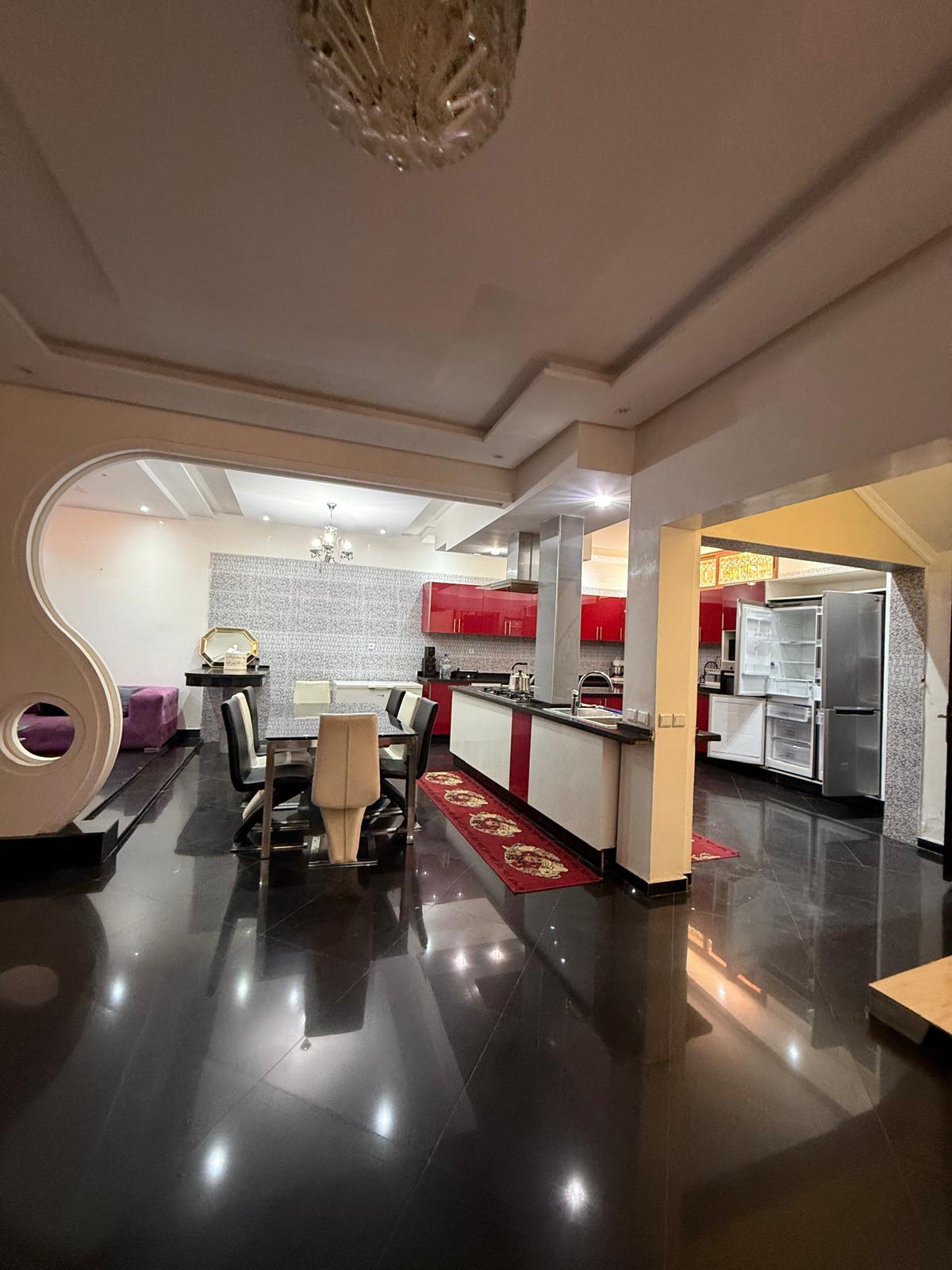 Villa Meublée avec Piscine à Louer à Targa – Résidence Privée – 6 Chambres