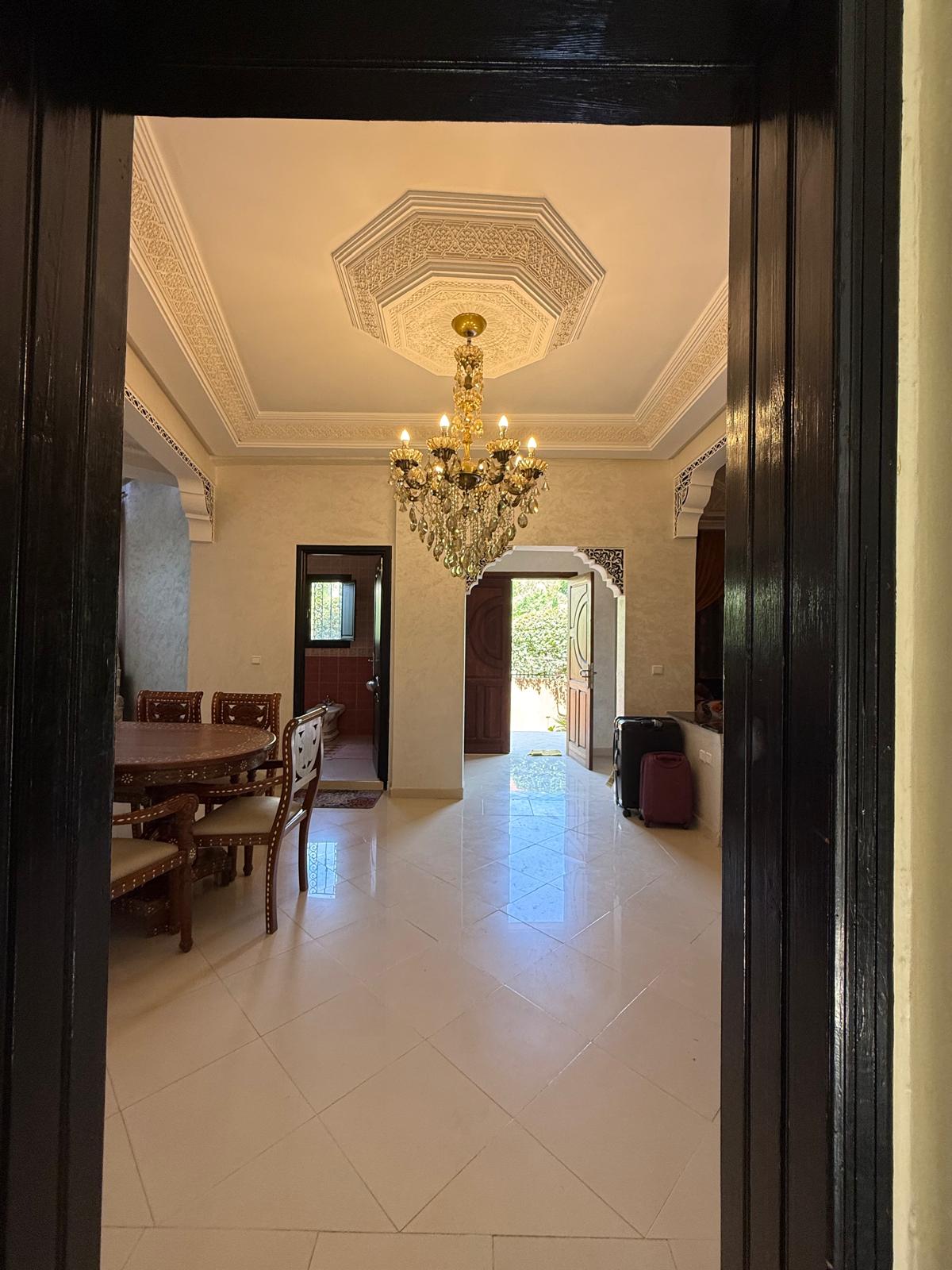 Villa Meublée avec Piscine à Louer à Targa – Résidence Privée – 6 Chambres