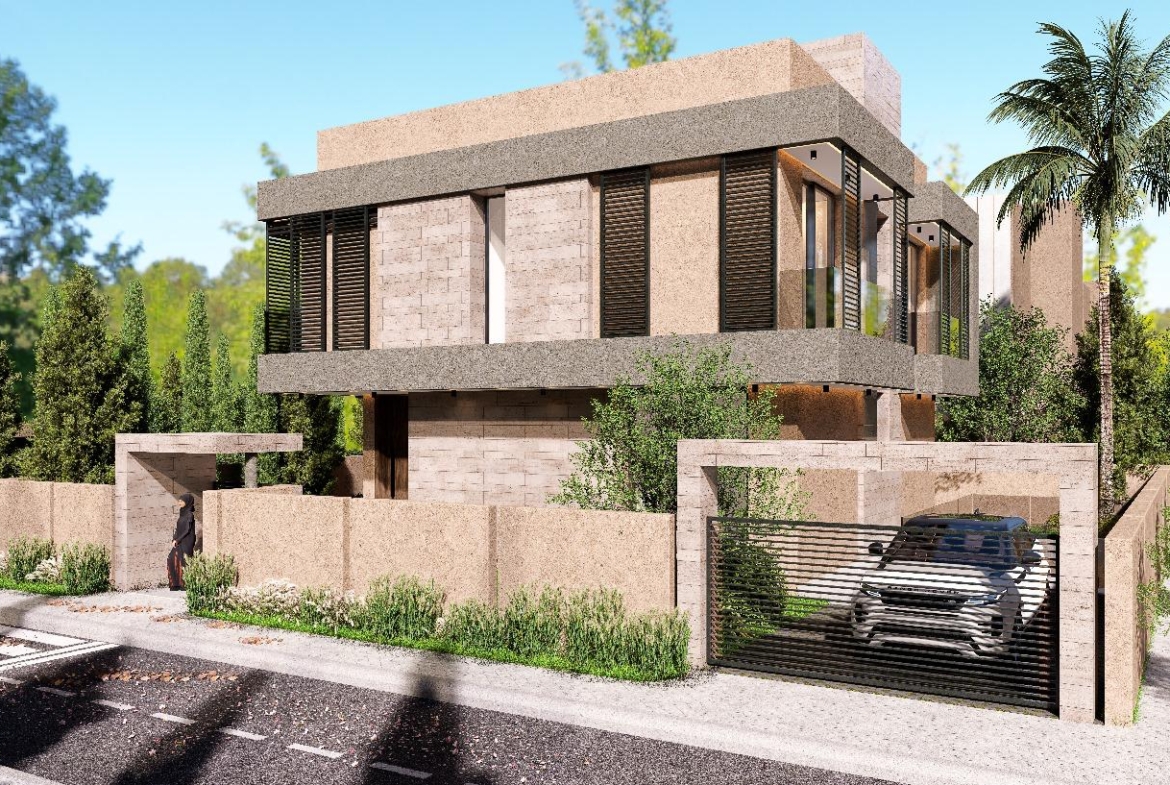Villa Neuve 4 Façades avec Piscine à Tagana 1 – 350 m² Habitables – Prestations Haut Standing