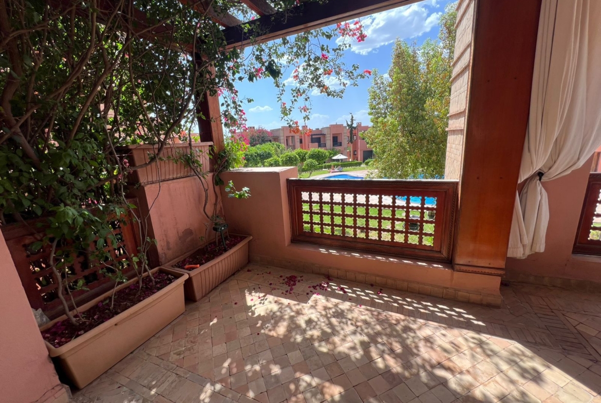 Super appart T3 avec grand terrasse résidence piscine