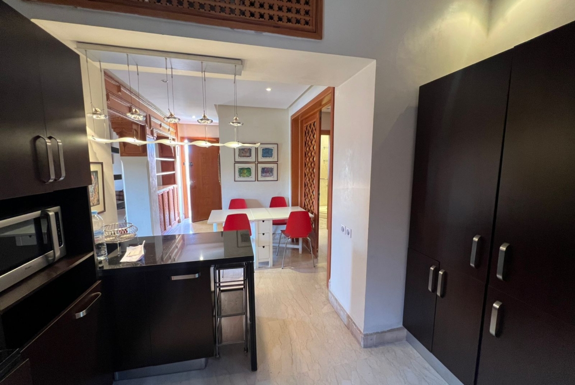 Super appart T3 avec grand terrasse résidence piscine