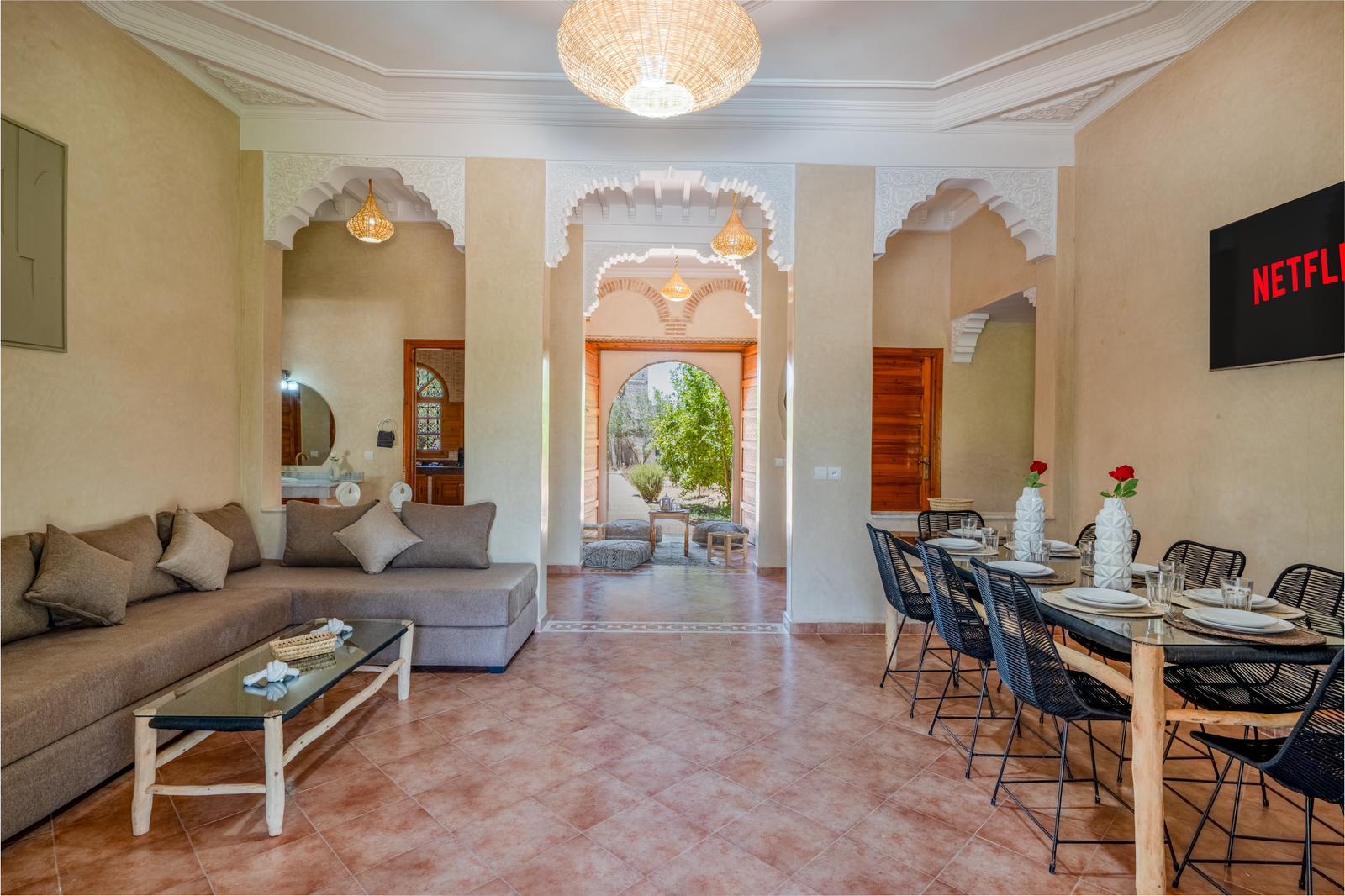 Magnifique Villa 4 façades  à vendre – Route de Fès, Marrakech
