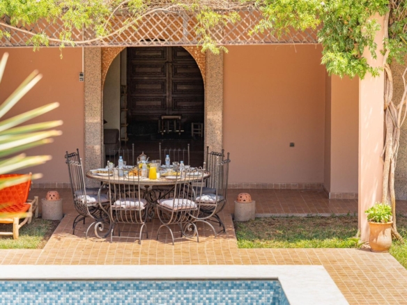 Magnifique Villa 4 façades  à vendre – Route de Fès, Marrakech