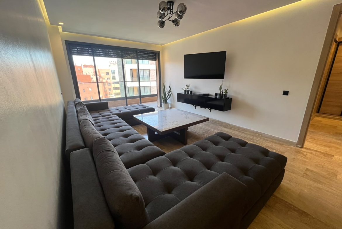 🌴🏡 LOCATION LONGUE DURÉE – APPARTEMENT HAUT STANDING À GUÉLIZ
