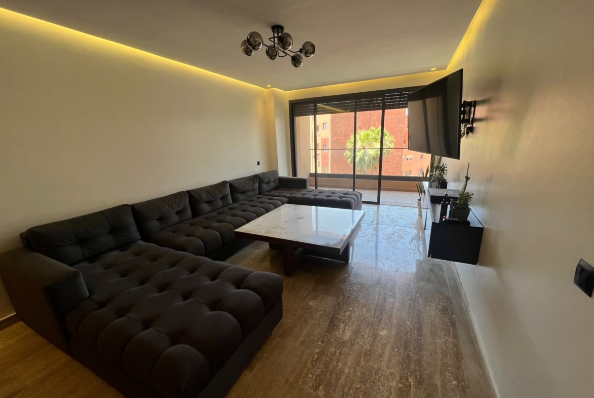 🌴🏡 LOCATION LONGUE DURÉE – APPARTEMENT HAUT STANDING À GUÉLIZ
