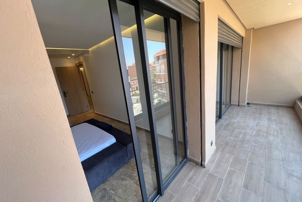 🌴🏡 LOCATION LONGUE DURÉE – APPARTEMENT HAUT STANDING À GUÉLIZ