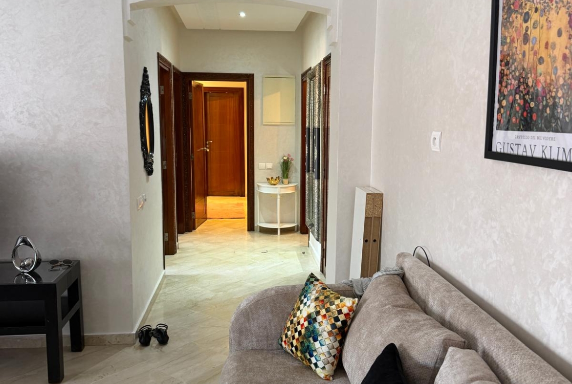 Appartement meublé en location longue durée – Victor Hugo, Marrakech