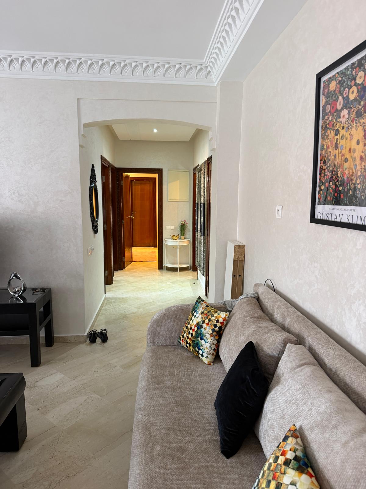 3 Appartement meublé en location longue durée – Victor Hugo, Marrakech