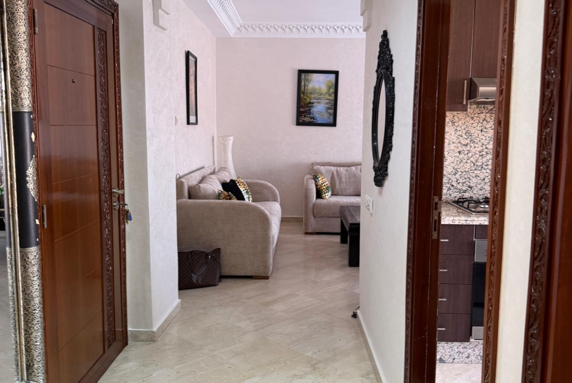 Appartement meublé en location longue durée – Victor Hugo, Marrakech