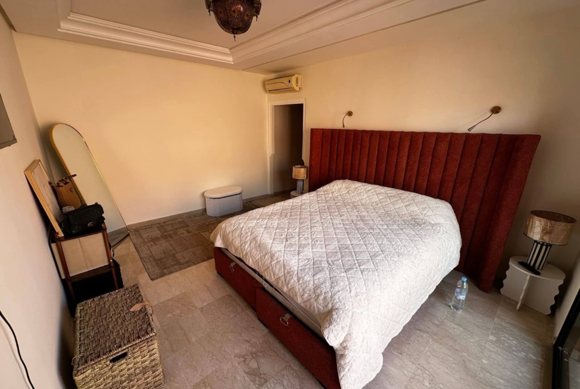 MAGNIFIQUE APPARTEMENT MEUBLÉ À GUÉLIZ