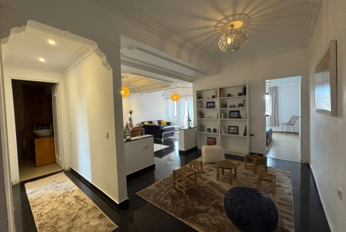 APPARTEMENT MEUBLE T4 COEUR GUELIZ CARRE EDEN
