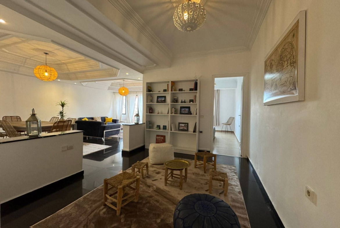 APPARTEMENT MEUBLE T4 COEUR GUELIZ CARRE EDEN