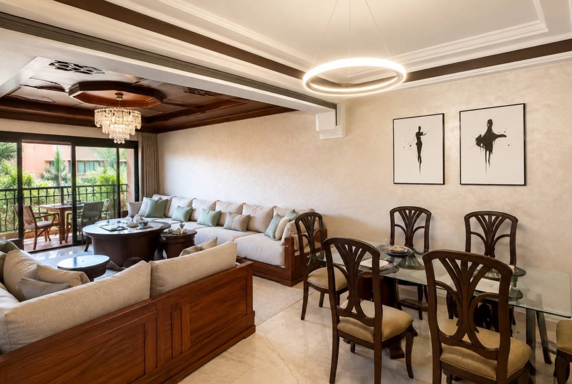 SUPERBE APPARTEMENT MEUBLÉ À GUÉLIZ AVEC TERRASSE