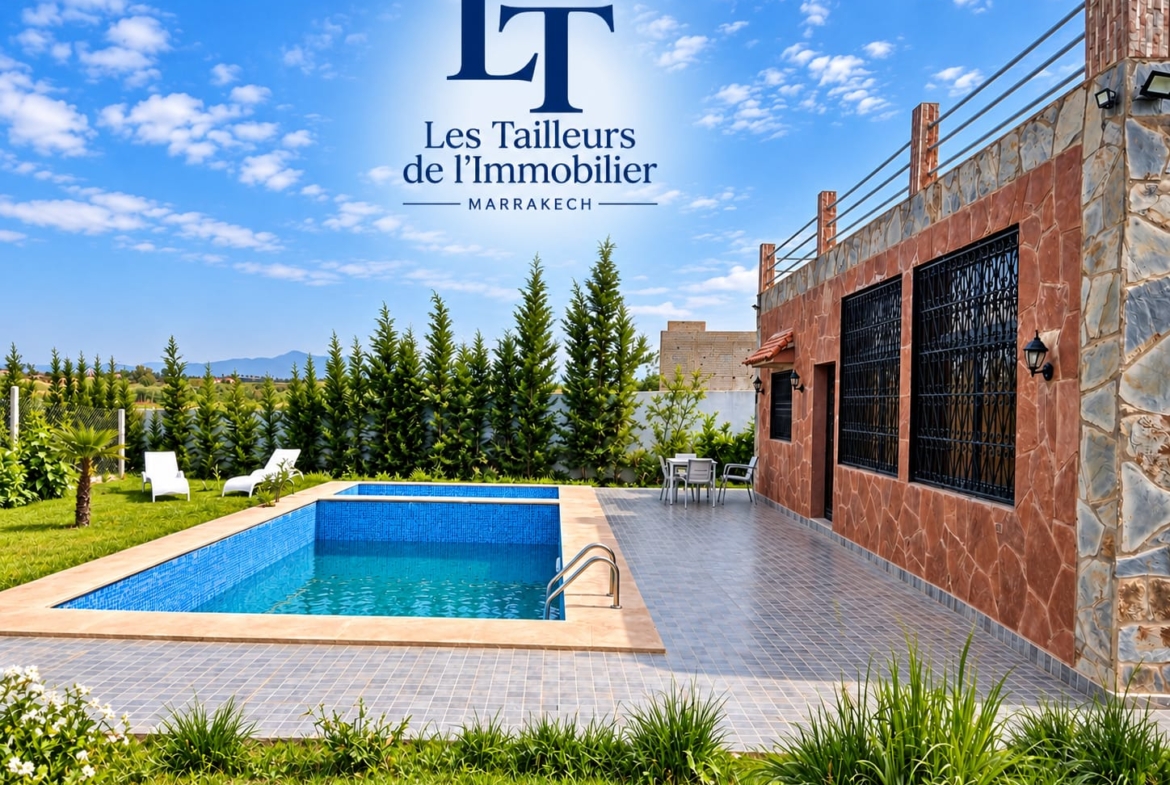 MINI VILLA AVEC ESPACE VERT PISCINE JACCUZI LOCATION LONGUE DUREE