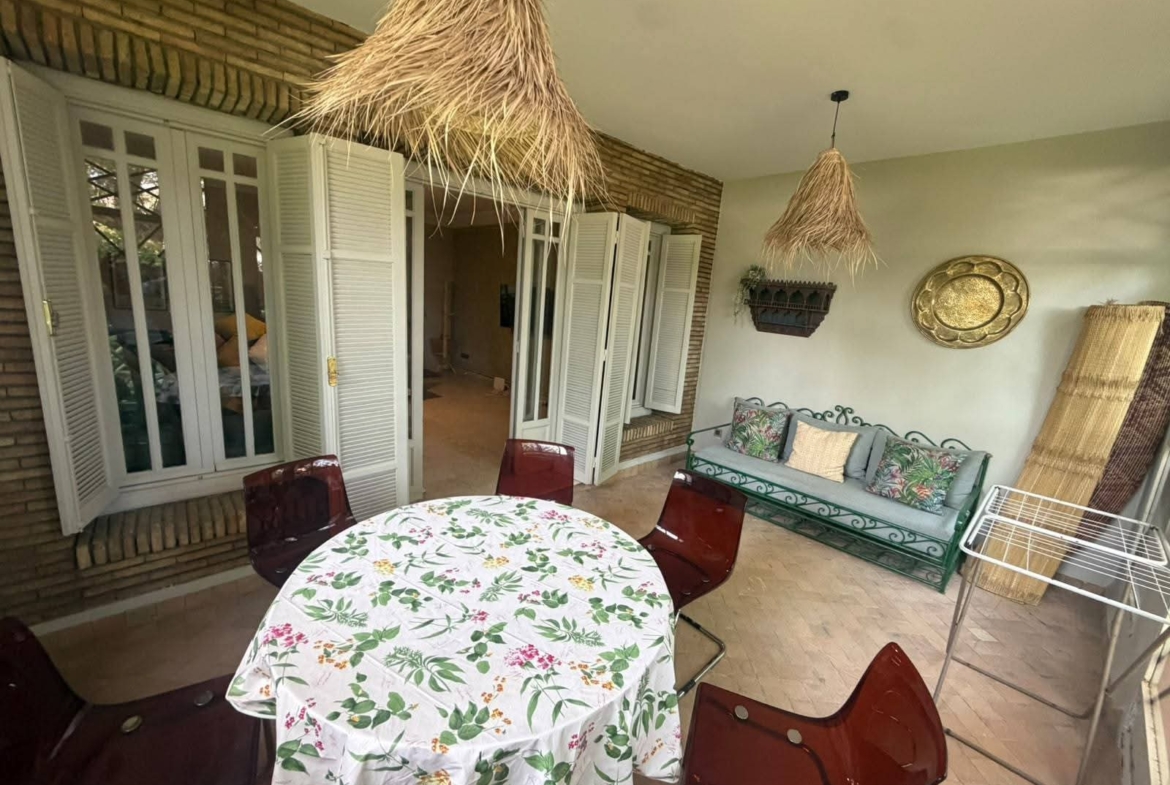 HIVERNAGE SUPERBE REZ-DE-JARDIN MEUBLÉ AVEC GRAND TERRASSE