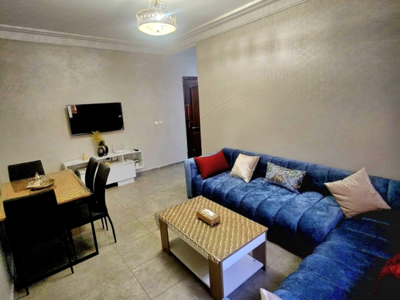 À LOUER – APPARTEMENT MEUBLÉ | MABROUKA – 5 500 DH/MOIS
