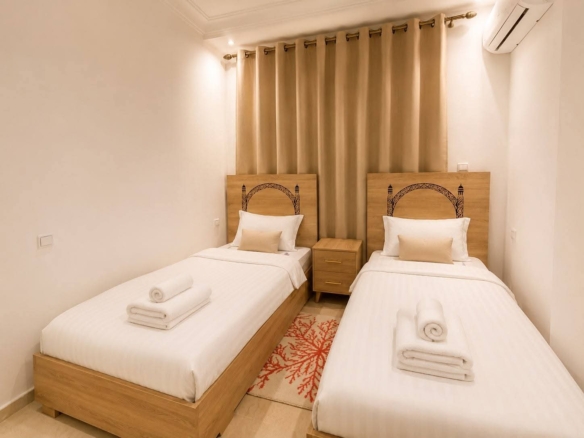 À louer – Appartement meublé à Guéliz / Boulevard Zerktouni