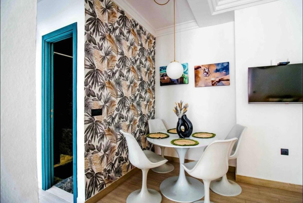 APPARTEMENT MEUBLÉ 2 CHAMBRES | ABWAB GUÉLIZ – MARRAKECH / À LOUER