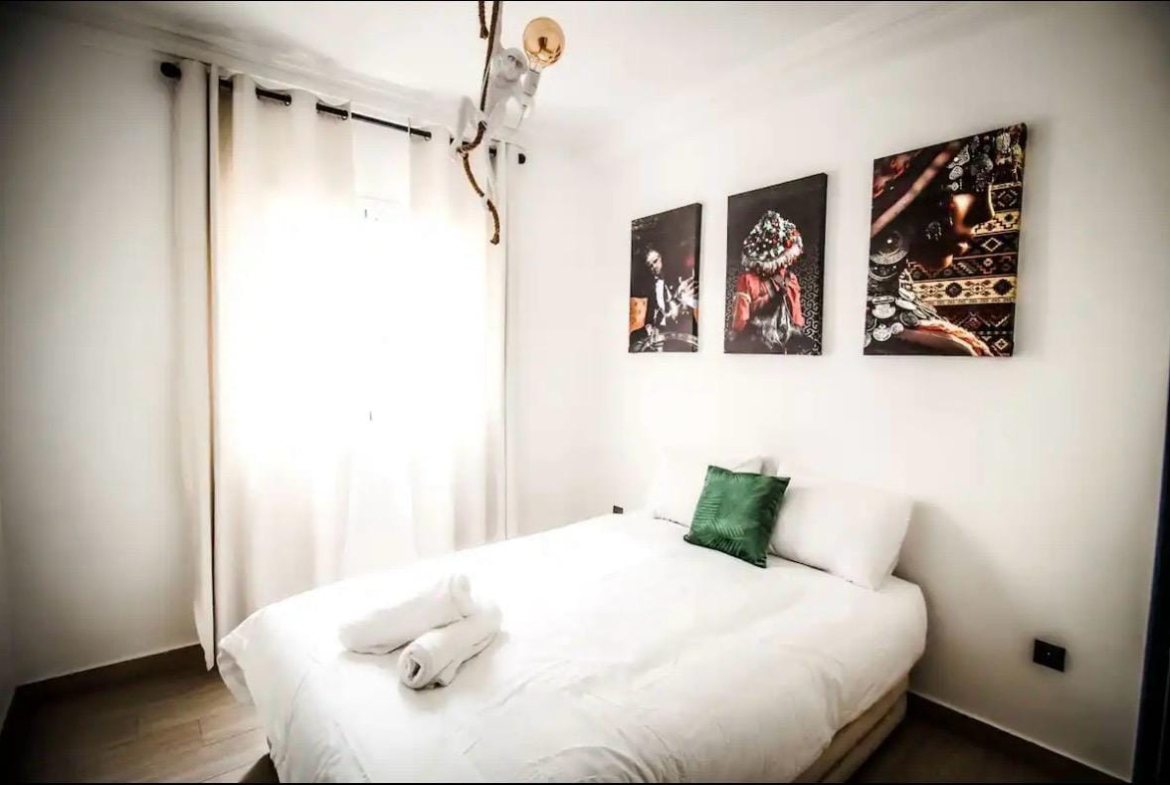 APPARTEMENT MEUBLÉ 2 CHAMBRES | ABWAB GUÉLIZ – MARRAKECH / À LOUER