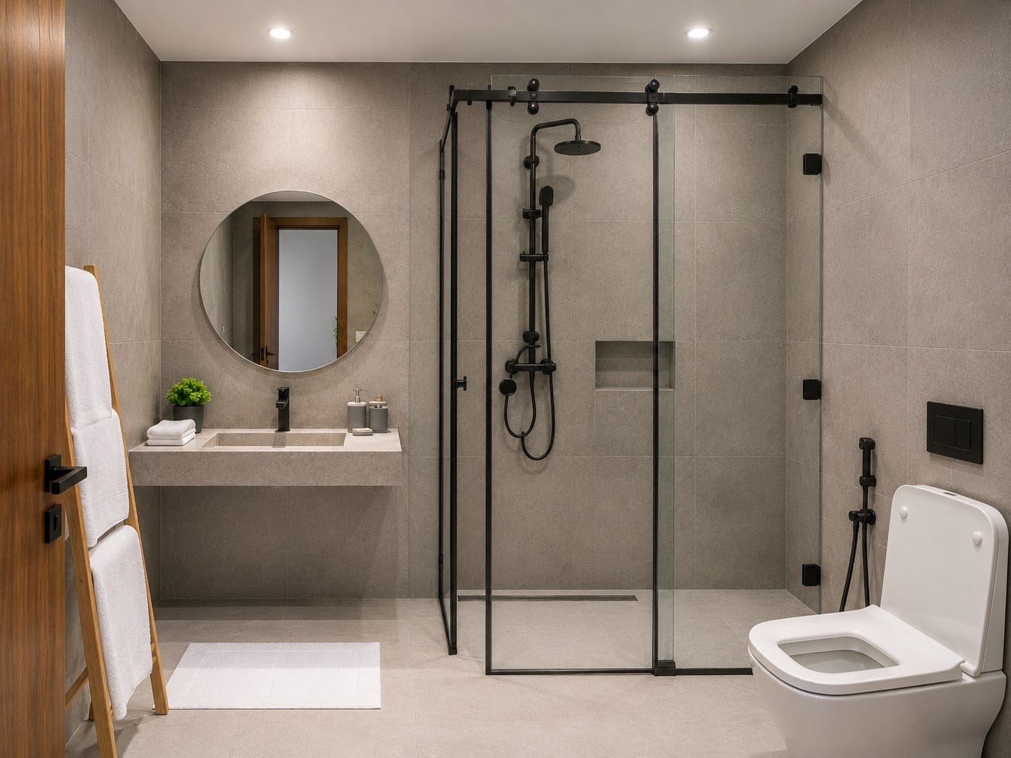 STUDIO MEUBLÉ NEUF AVEC PISCINE | ROUTE DE CASABLANCA – MARRAKECH / À LOUER