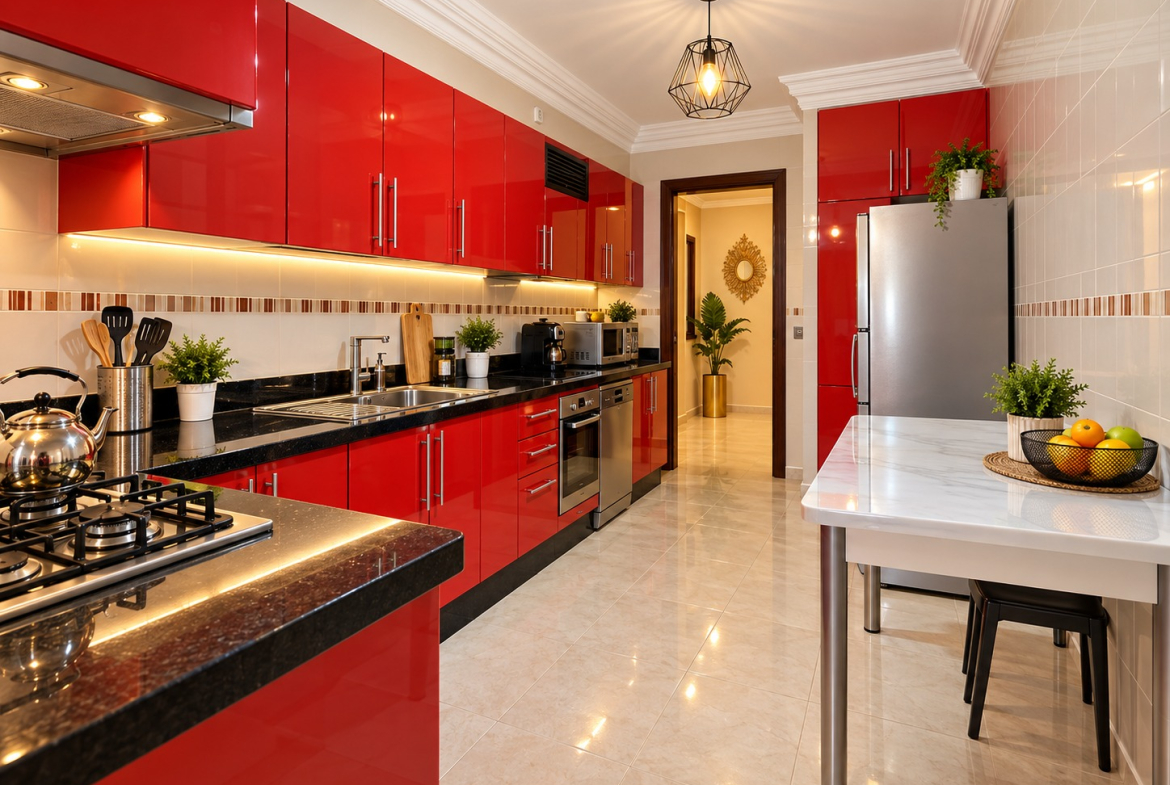BEL APPARTEMENT 4 CHAMBRES À MABROUKA -À VENDRE