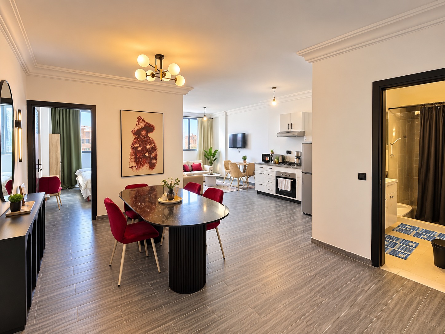 APPARTEMENT MEUBLÉ DE 57 M² | PROXIMITÉ PLAZA MAJORELLE – À VENDRE