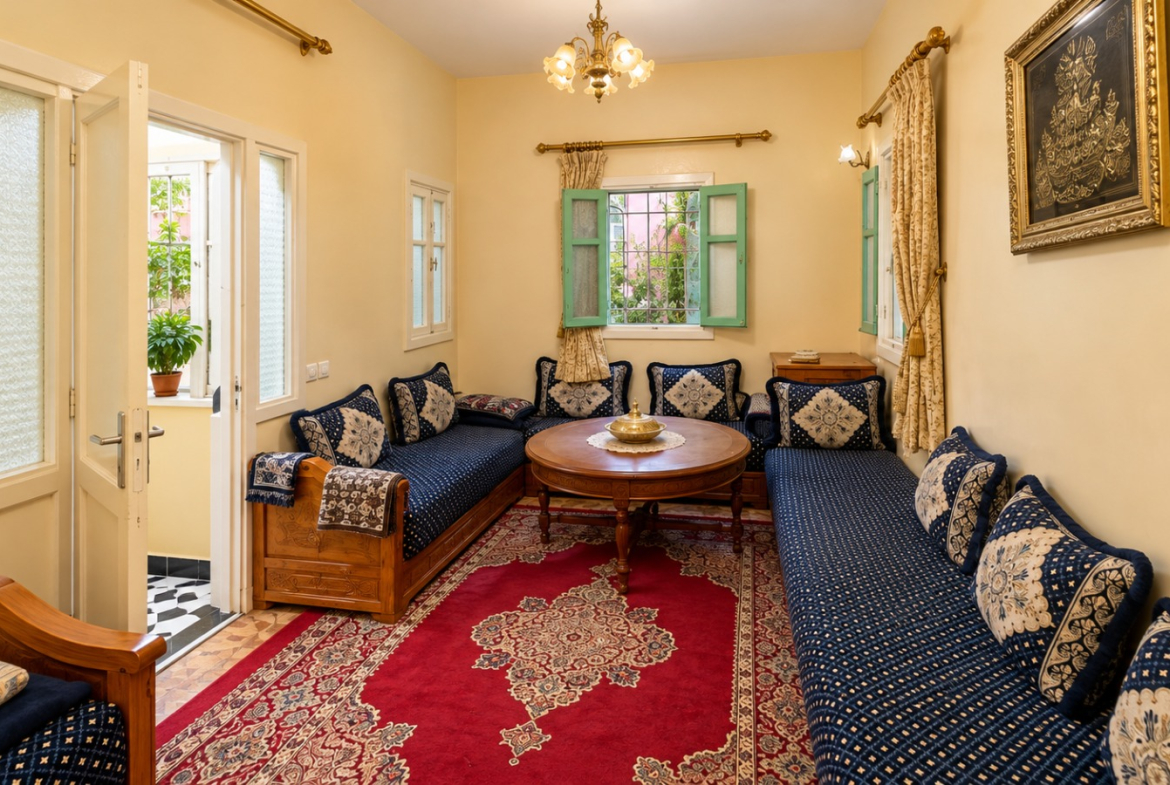 Maison avec jardin & rooftop – à vendre / SIDI AMARA