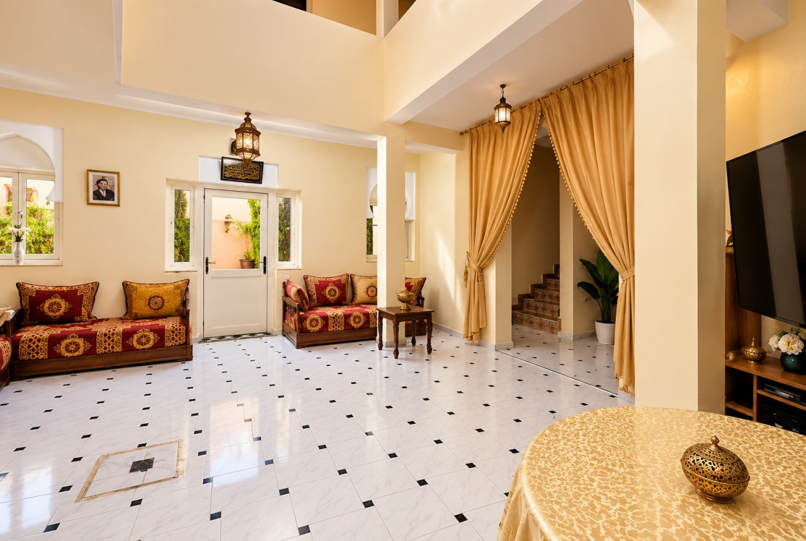 Maison avec jardin & rooftop – à vendre / SIDI AMARA