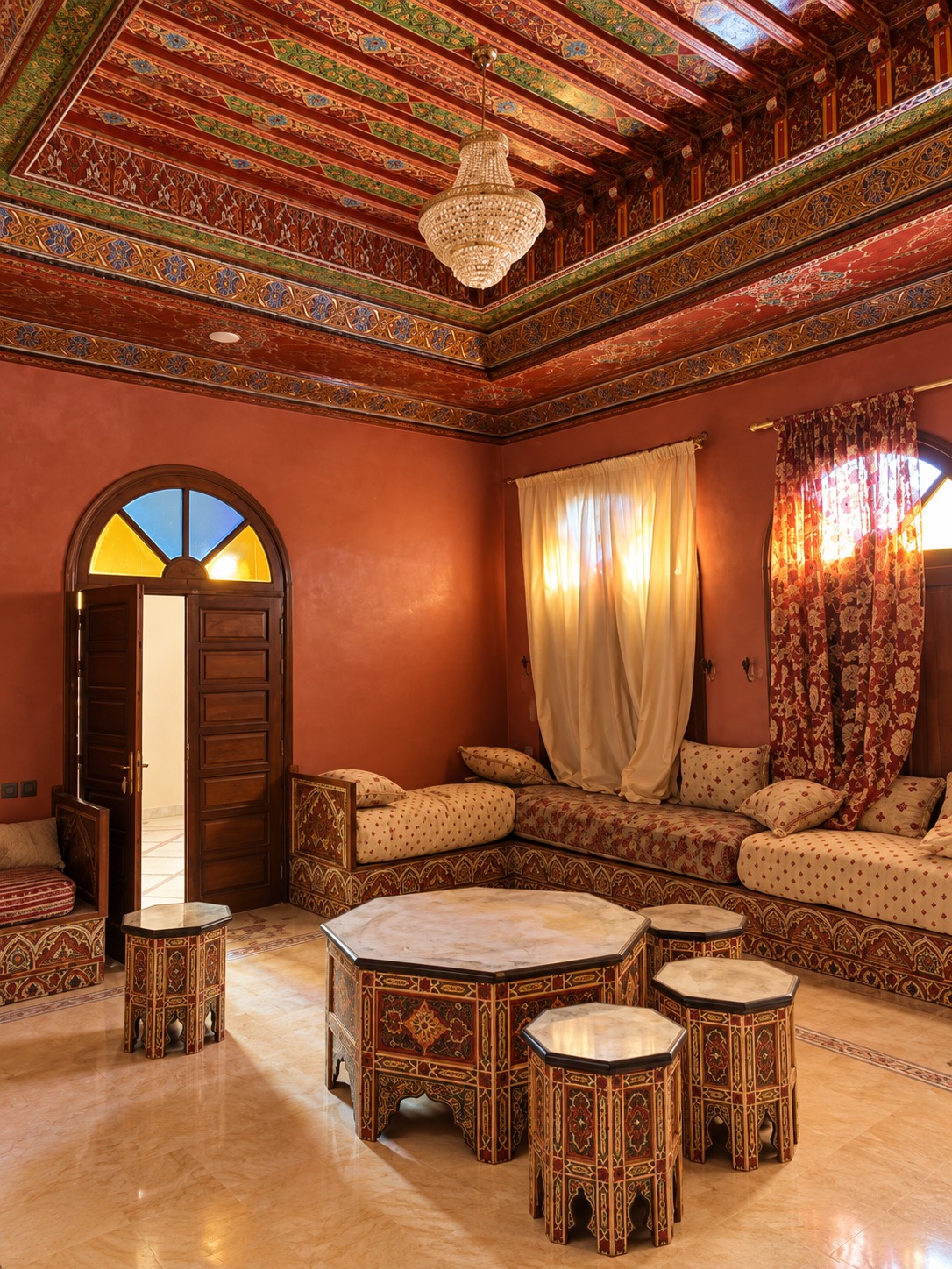 RIAD DE CHARME SUR LA ROUTE DE L’OURIKA- À VENDRE