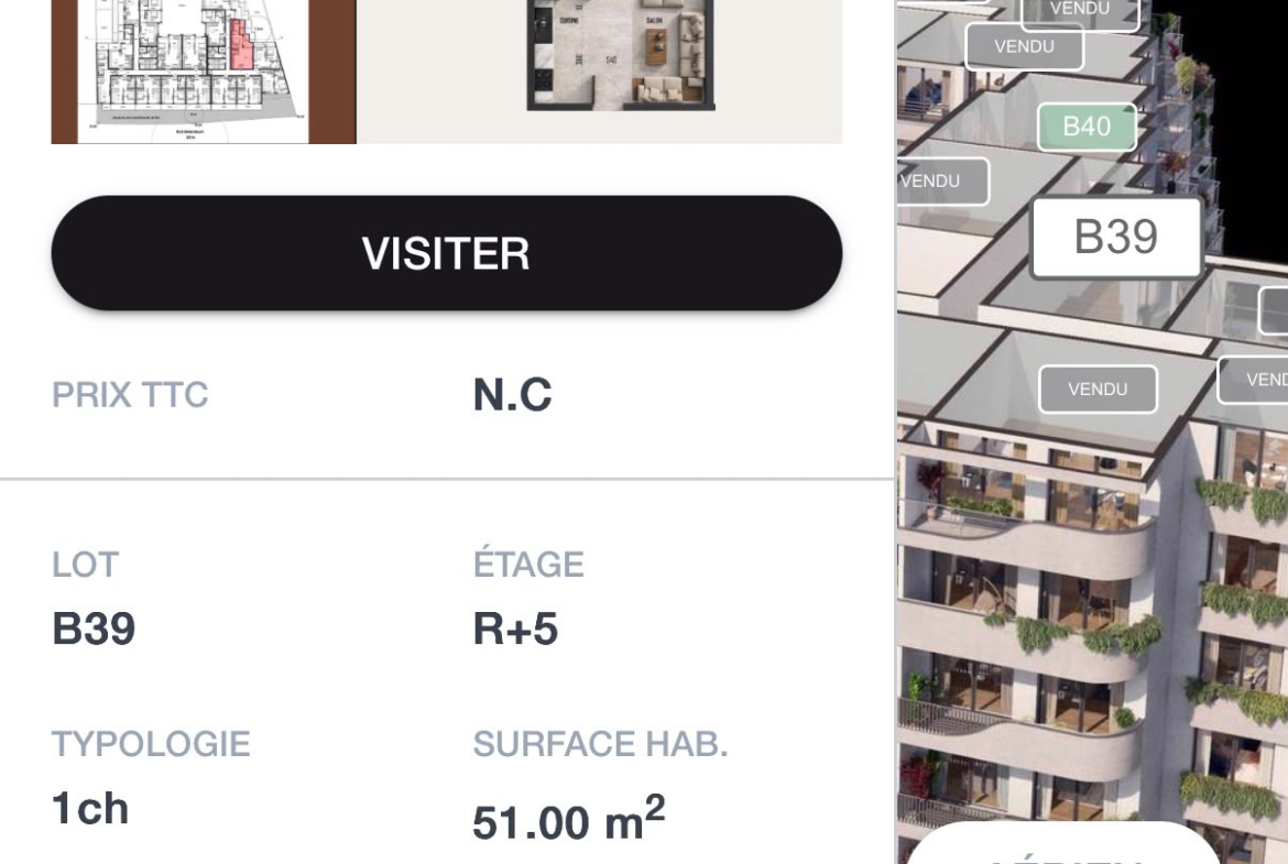 SUPER PROJET SUR PLAZA GUELIZ /APPARTEMENT HAUT DE GAME